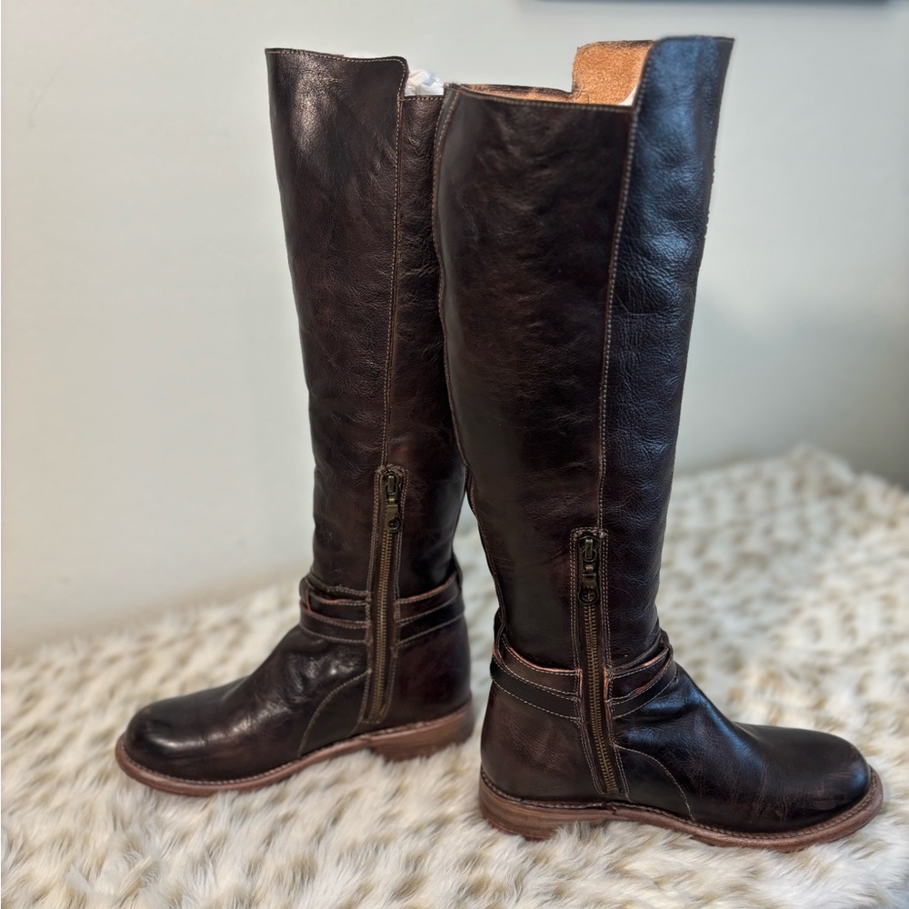 Bedstu Brown Leather Riding boot 7.5 - Picture 3 of 5